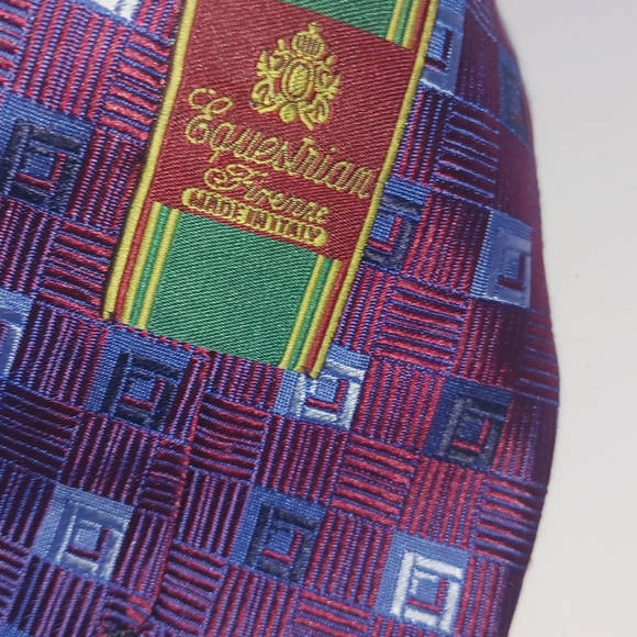 Equestrian Firemae mens tie - Picture 3 of 5